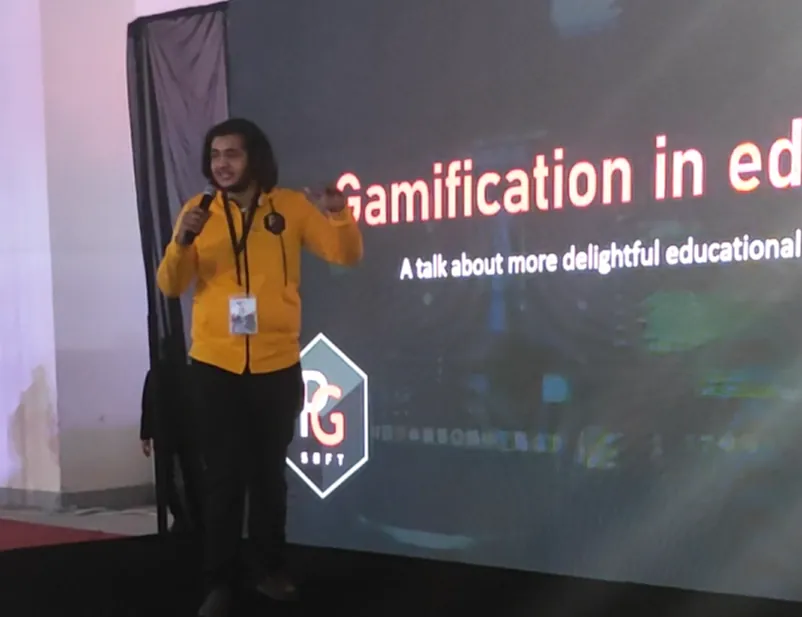 Talk at the Insomnia gaming festival